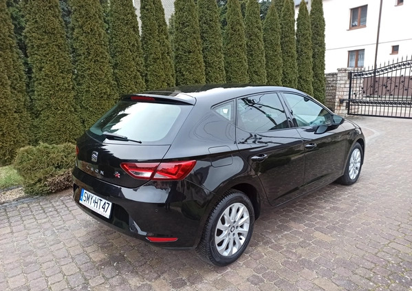 Seat Leon cena 42800 przebieg: 148000, rok produkcji 2015 z Koziegłowy małe 106